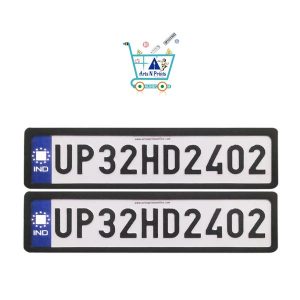 number plate black frame online