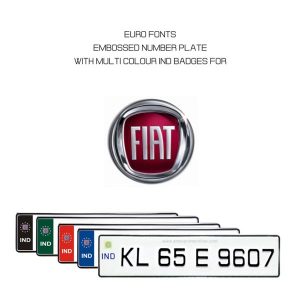 Fiat Number Plates BUY NOW Online