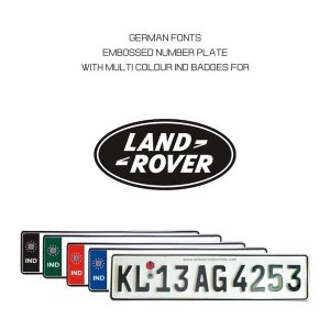 Land Rover Number Plate Online