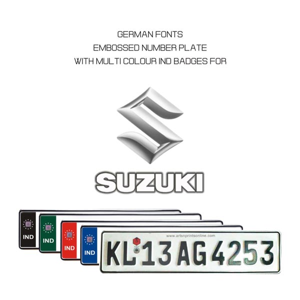 Suzuki-Number Plate-Online