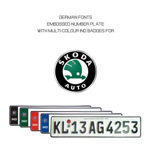Skoda - number plates - online