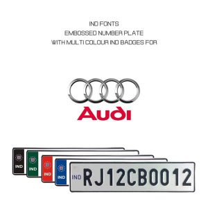 Audi Number Plate- Recommended