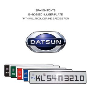 Datsun number plates online
