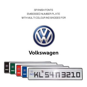 Volkswagen number plate online