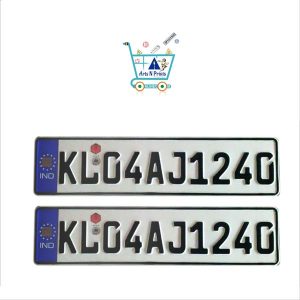 number plate cost
