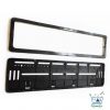 Protective plastic frame for car number plates