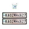 most sold Legal HRSP car number plate in India protective frames