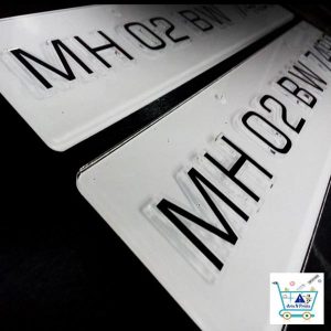 Number Plate Acrylic 3d