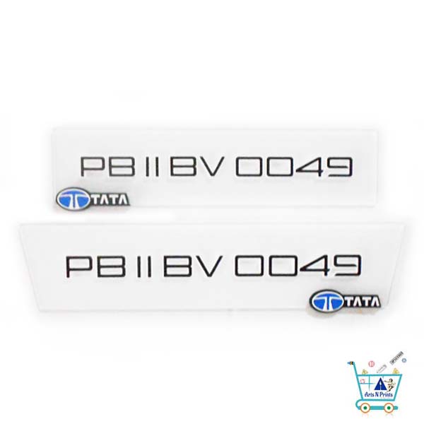 tata-car-number-plate for